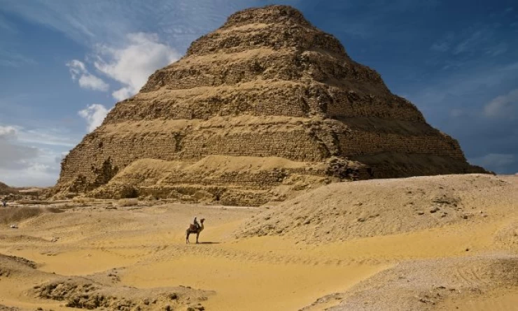 Excursión de un día desde Alejandría a las pirámides de Giza, Sakkara