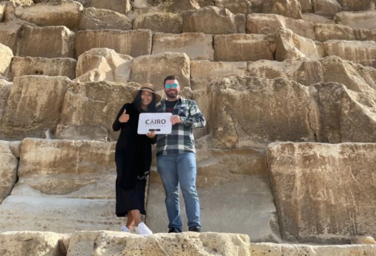 Excursión de un día a las pirámides de Guiza con almuerzo y paseo en feluca