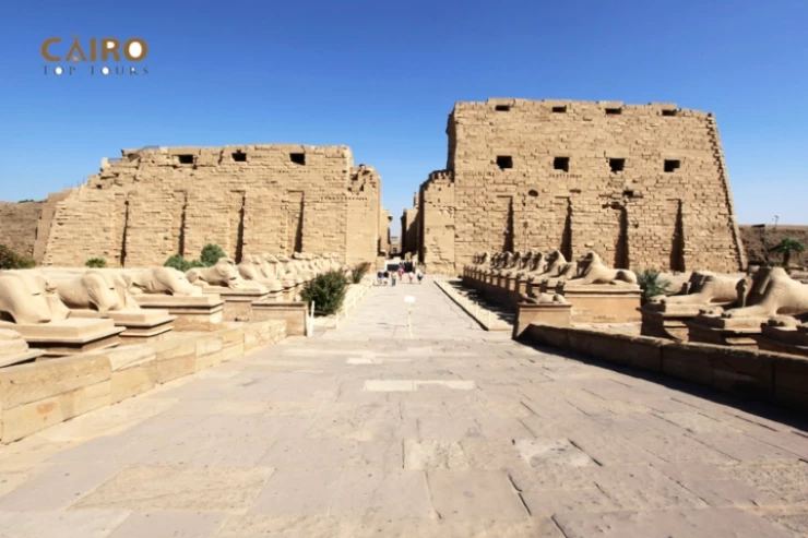 Tour di un giorno a Luxor per visitare Luxor e il Tempio di Karnak con spettacolo di luci e suoni