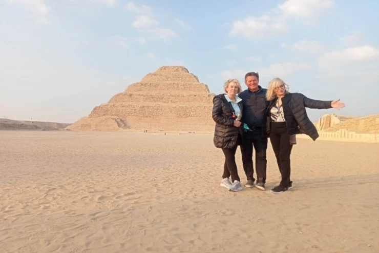 La meilleure journée à Gizeh, Saqqara et Dahchour Pyramides et spectacle son et lumière