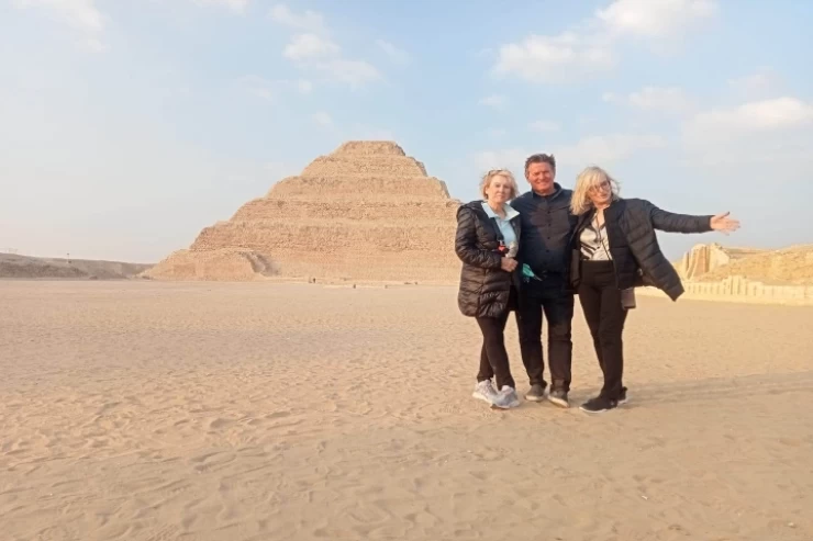 Private tour to Giza Pyramids Saqqara and Dahshur including Light and Sound Show