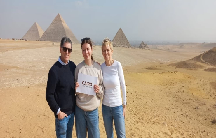 Giza Pyramids Saqqara and Dahshur Tour with Felucca on the Nile