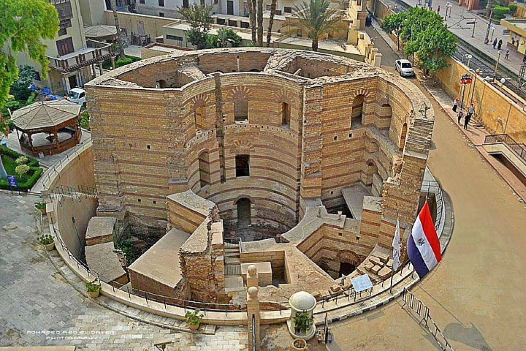 Die römische Festung von Babylon in Kairo