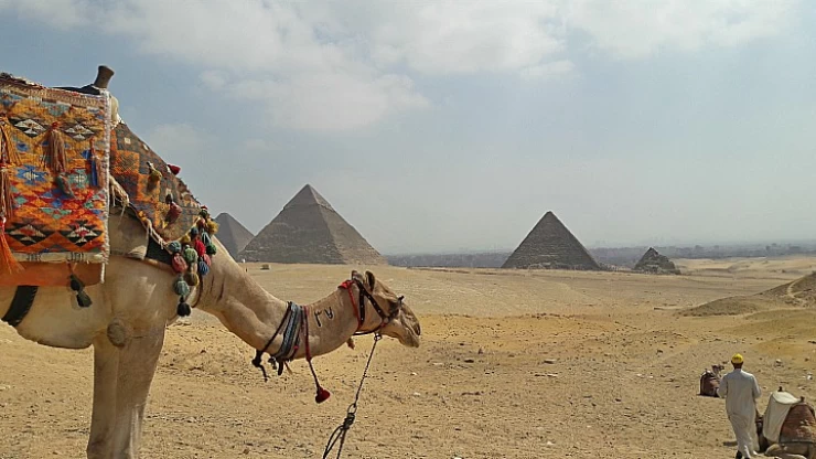 Giza pyramids, Saqqara, and Motor Boat ride from Luxor 