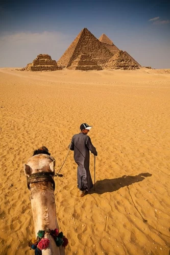 Giza pyramids, Saqqara, and Motor Boat ride from Luxor 