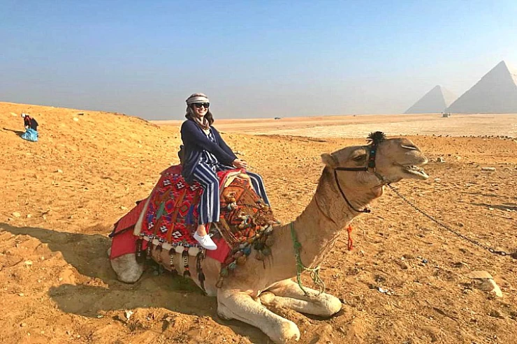 Giza Pyramids, Saqqara, and Boat Trip from Shram El Sheikh