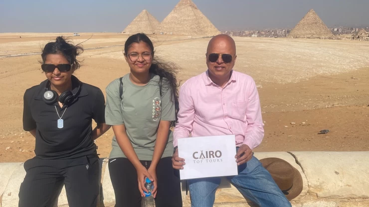 Giza pyramids, Saqqara, and Motor Boat ride from Soma Bay