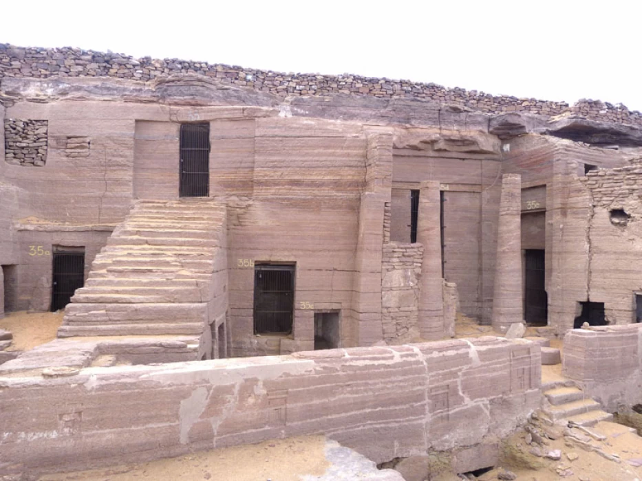 Tombe dei nobili ad Assuan
