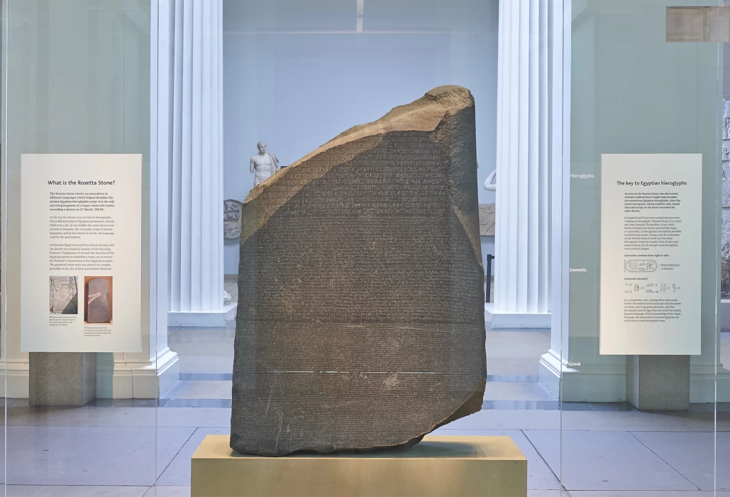 Der Rosettastein | Entdeckung der alten ägyptischen Sprache