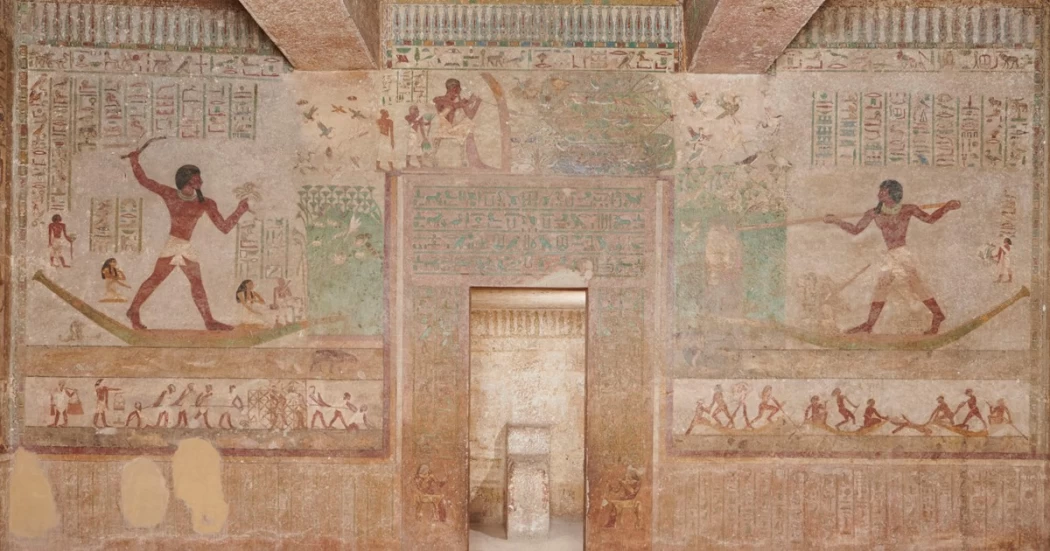 la tumba de Khnum-hotep II