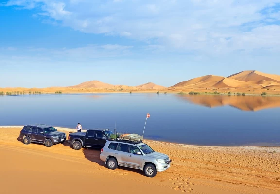 Passeio de safári no deserto na Arábia Saudita