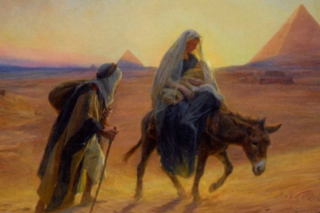 Le voyage de la Sainte Famille en Égypte 
