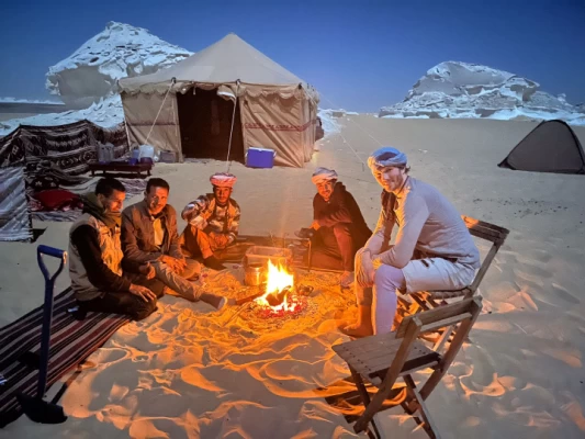 6 Days Cairo and White Desert Tour from Kuwait