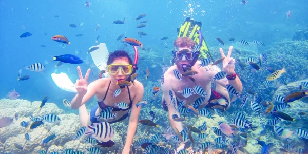 Excursion de plongée avec tuba à Hurghada depuis le port de Safaga