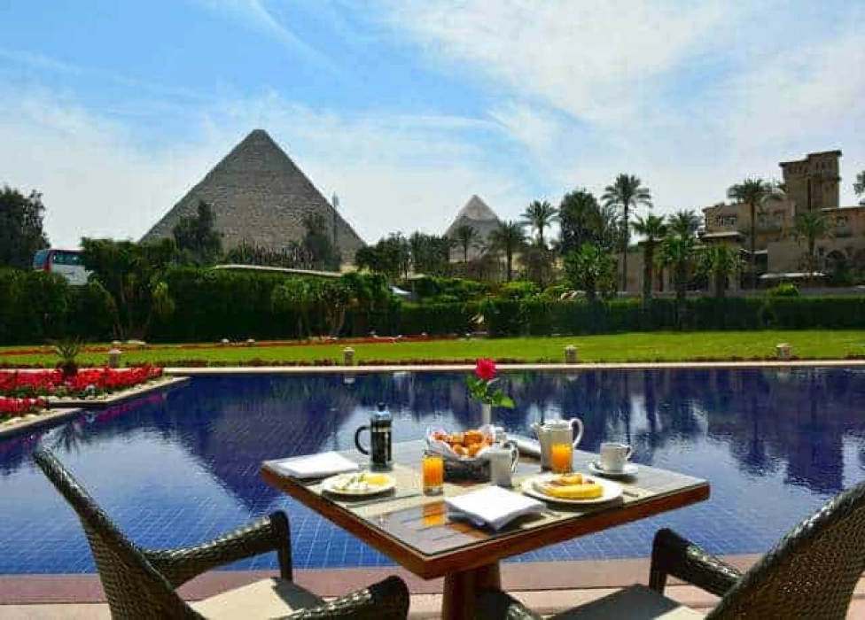 Eine Welt des Luxuslebens in Kairo