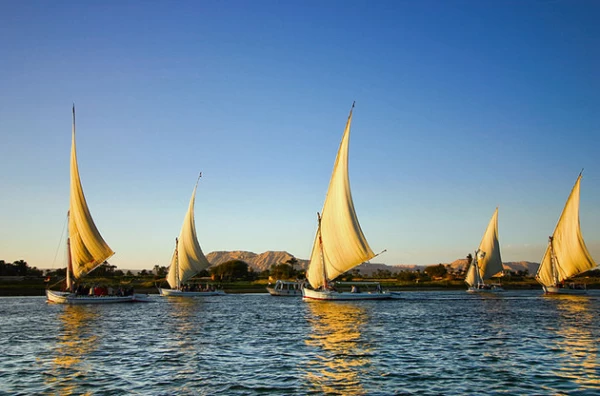 Felucca ride on the Nile – Sokhna Port Egypt tour highlight