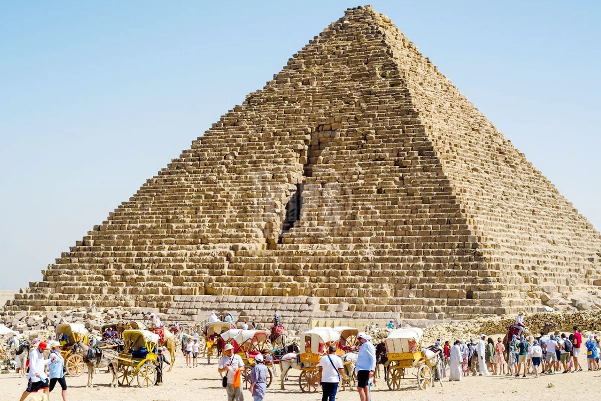 Stand Among the Great Pyramids of Giza on an Egypt Small Group packages