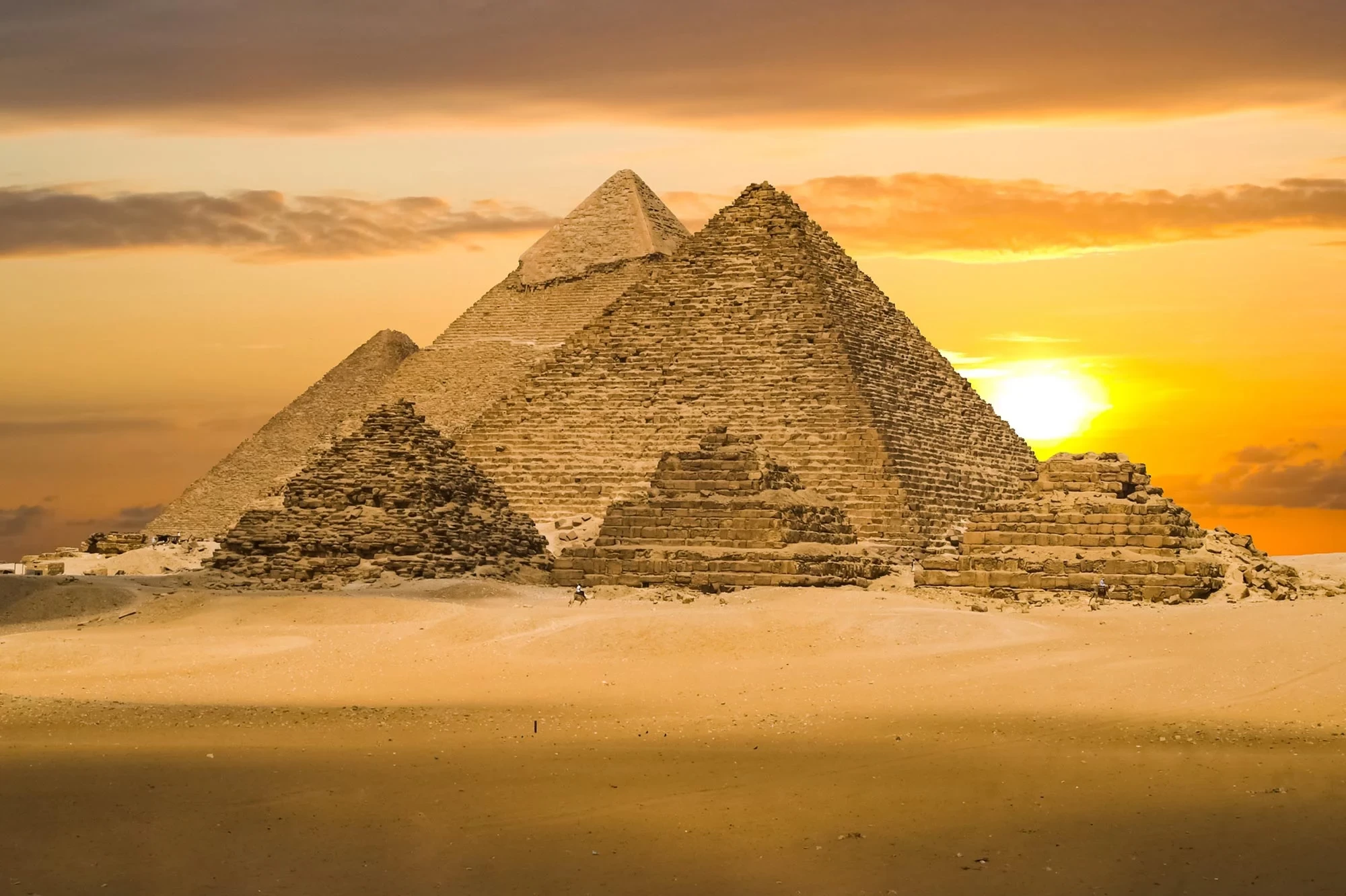 Experience the Timeless Majesty of the Giza Pyramids in Your Egypt Group Tour Package