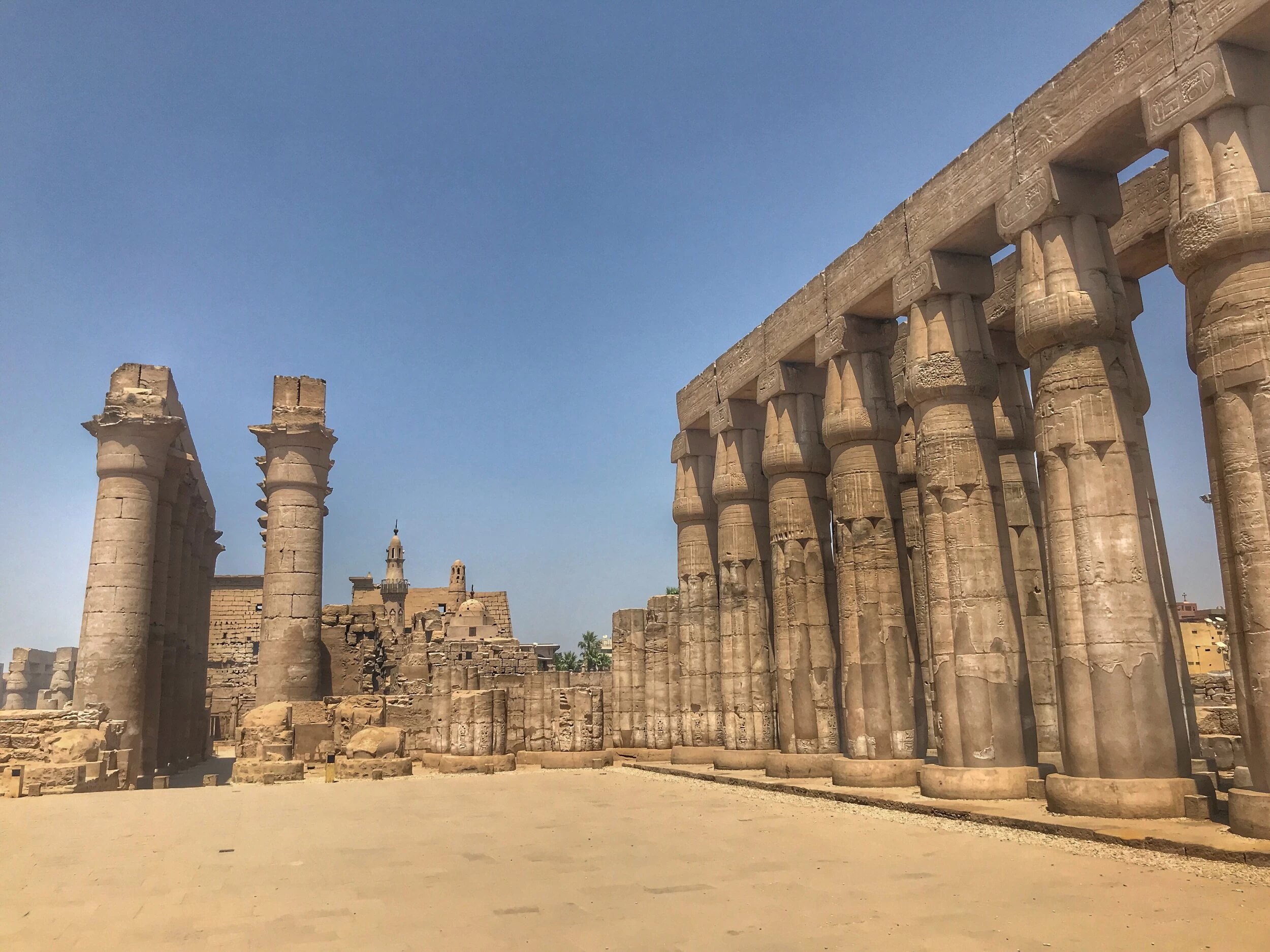 Luxor Temple sightseeing during Luxury MS Esplanade Nile Cruise