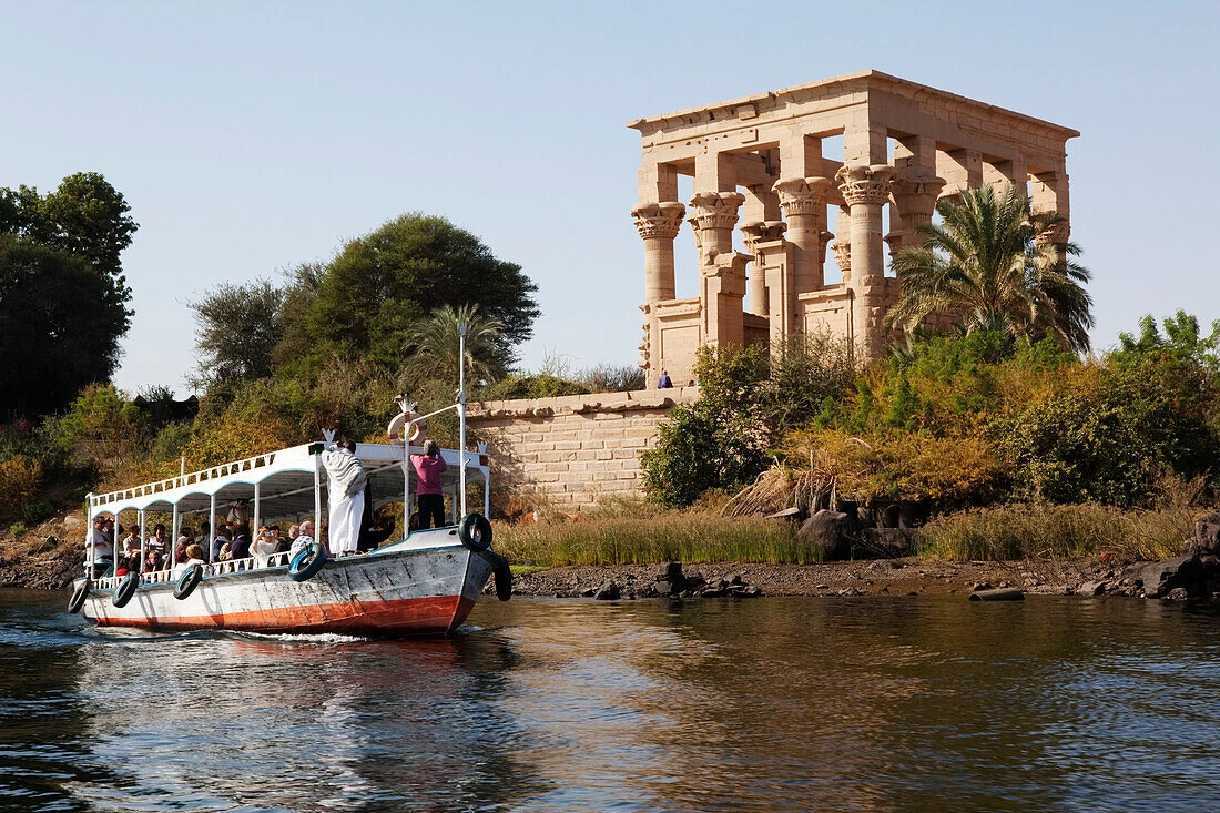 Philae Temple visit during 8-Days Cairo and Nile Cruise Budget Tour