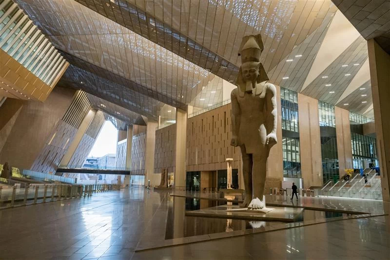 witness the ancient wonders during Easter at the New Grand Egyptian Museum