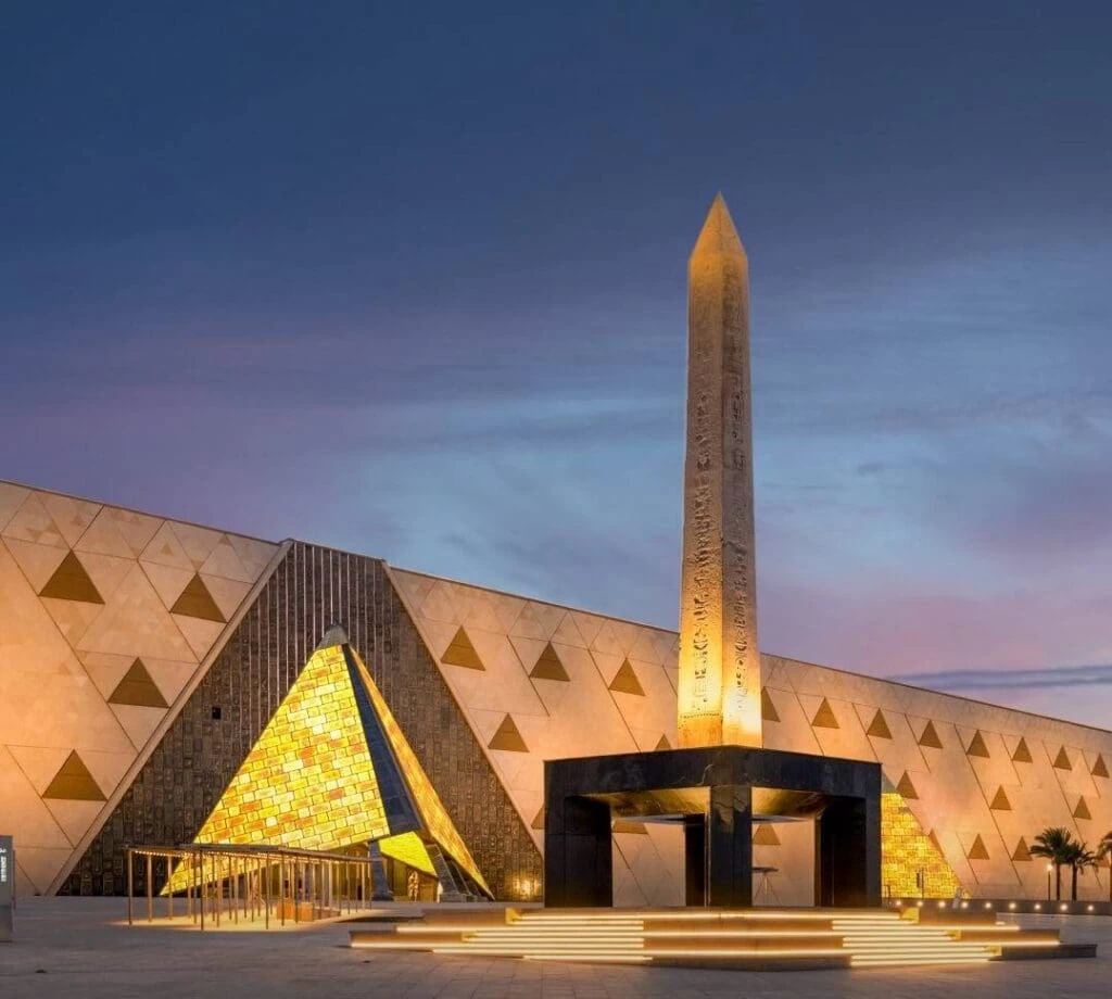 Visit the impressive new Grand Egyptian Museum.