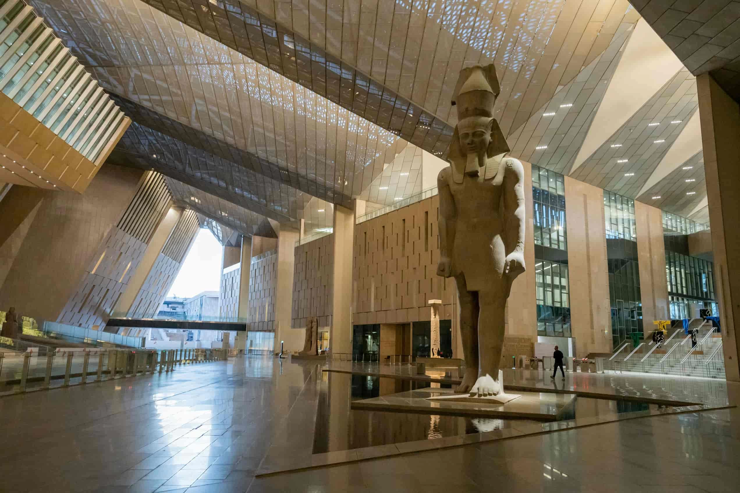visit the new Grand Egyptian Museum