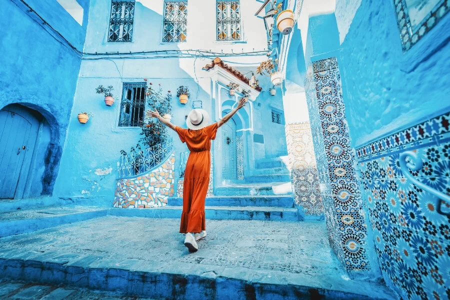Blue Painted Streets of Chefchaouen
