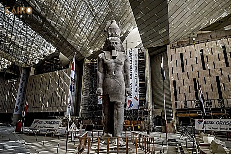 Grand Egyptian Museum and Giza Pyramids Tour from Alexandria Port