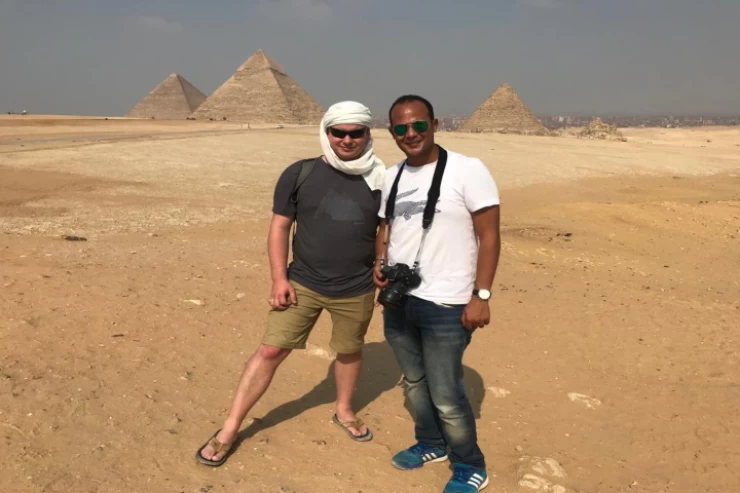 Giza Pyramids and Saqqara Day Trip with Camel Ride
