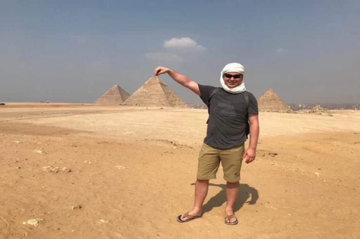 Kairo Tagestour zu den Pyramiden von Gizeh, Memphis und Medium