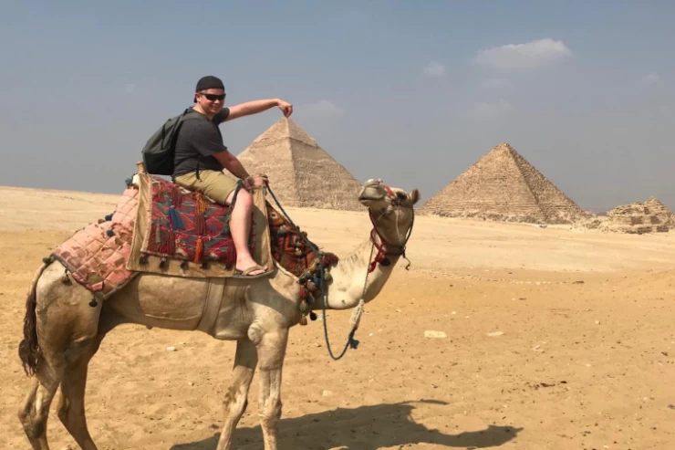 Camel or Horse Riding at Giza Pyramids from Airport | Giza Camel Ride Layover