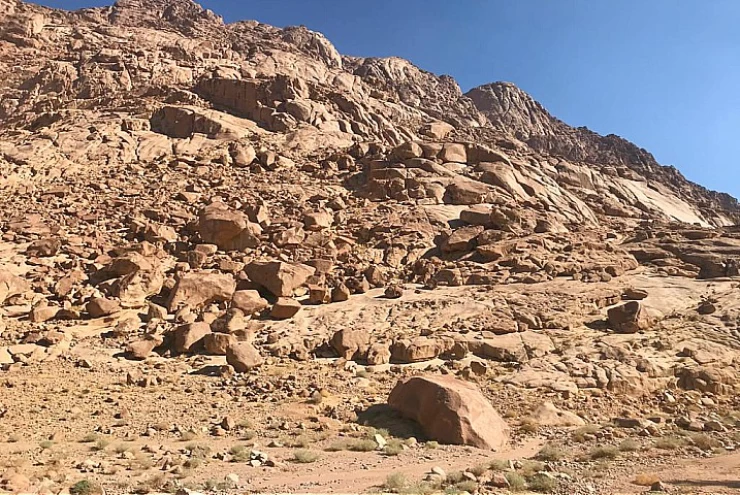 Circuit de méditation Hamatat El Bada dans le Sinaï