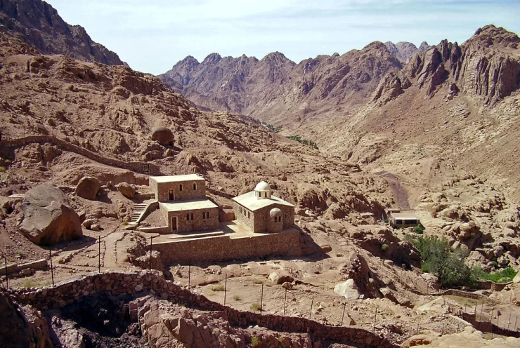 Visite de la chapelle de Saint Jean Climaque au Sinaï
