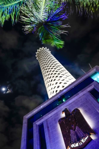 Kairoer Turm bei Nacht & Feluken-Tour
