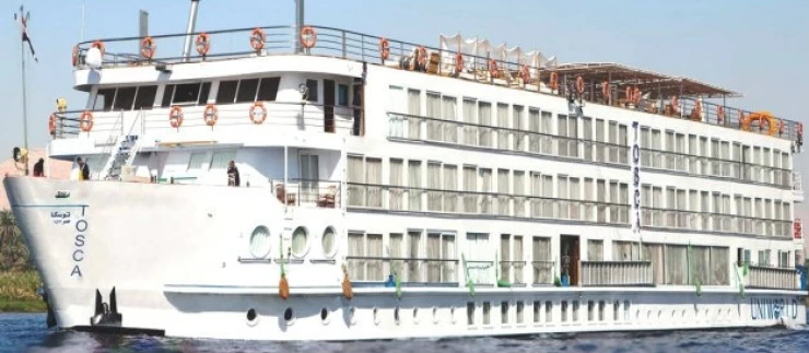 Маршрут круиза Tosca Luxury по Нилу из Луксора