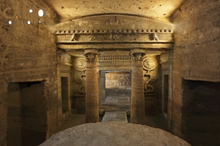 Egypt 14-Day Tour - All Famous Attractions catacombs of kom shuqafa