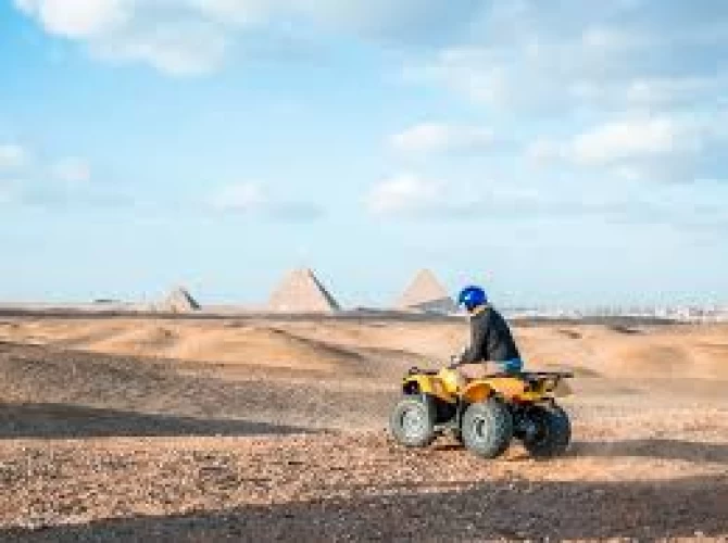 Day Tour to Giza Pyramids, Sphinx, and Quad Bike