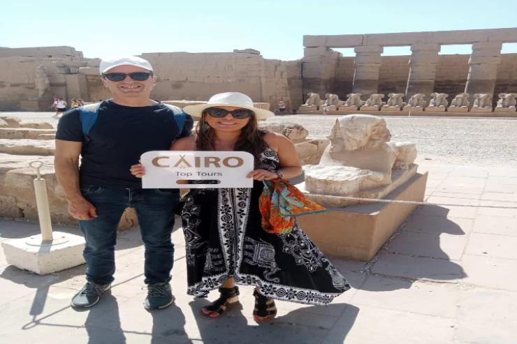 Templos de Karnak y Luxor e Isla Banana desde Hurghada