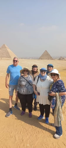 Private Day Tour to Giza Pyramids, Coptic Cairo,and Felucca ride