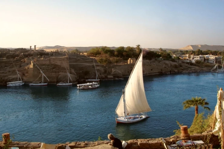 Kairo Layover Tour zu den Dahshour Pyramiden & Felukenfahrt